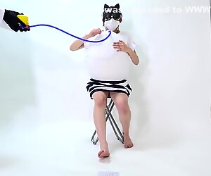 Vídeo de fetiche de balão