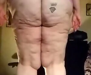 BBW Ass Worship Naked Photoshoot