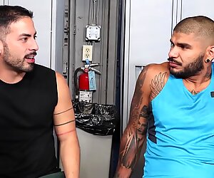 Latino Step Cousins Reunite With A Good Blowjob