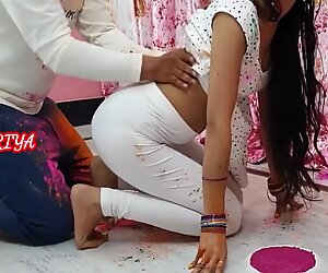 Holi Special- Yourpriya Enjoyed Brothers Huge Dick In Pussy