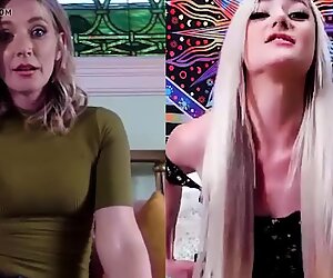 Lesbiana madre hija webcam madre mira hija masturbándose