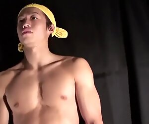 Japanese Muscle Hunk Solo (No Mask)