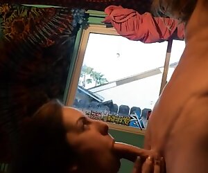 Her first blowjob for cam