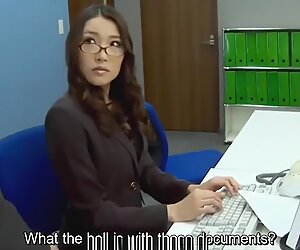 Subtitles - Boss fucked her japanese secretary Ibuki