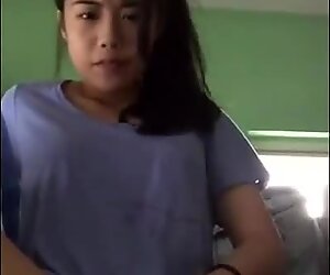 asian girl valerie flashes and fingers herself part 2