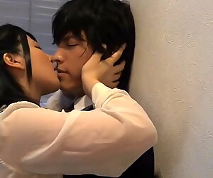 Asia universitarias pareja sex in oficina suits
